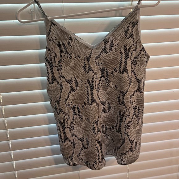 Snakeskin Cami From Express - Picture 1 of 4